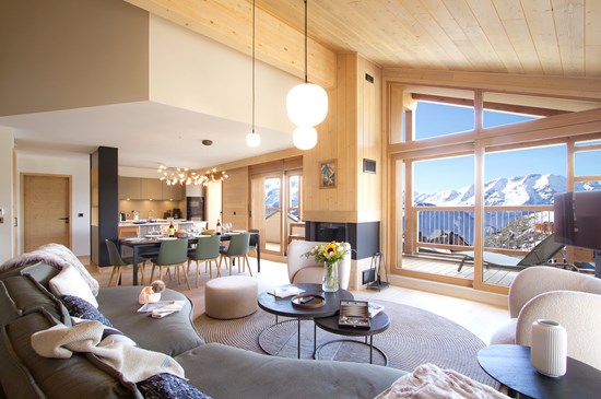 Duplex 105m² T4 + 2 cabines Alpe d'Huez